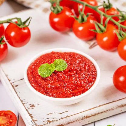 【囤货】笑厨新疆纯番茄酱30g*10袋装家用西红柿酱番茄红素0脂肪