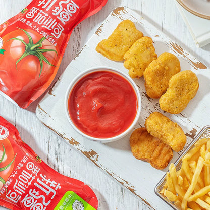 笑厨番茄酱番茄沙司披萨薯条330g袋装肯德基家用手抓饼酱挤压袋装